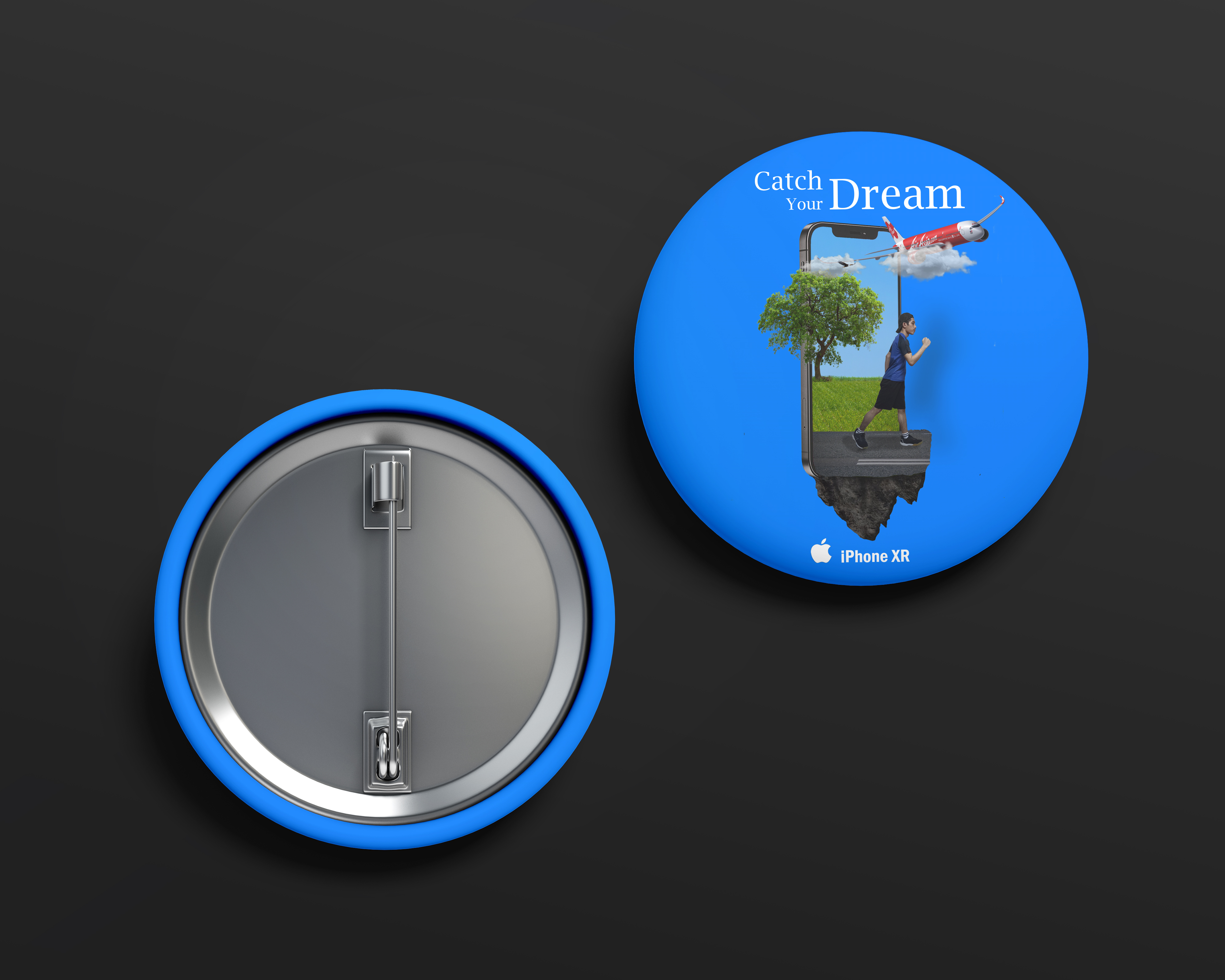 Button Batch Mockup