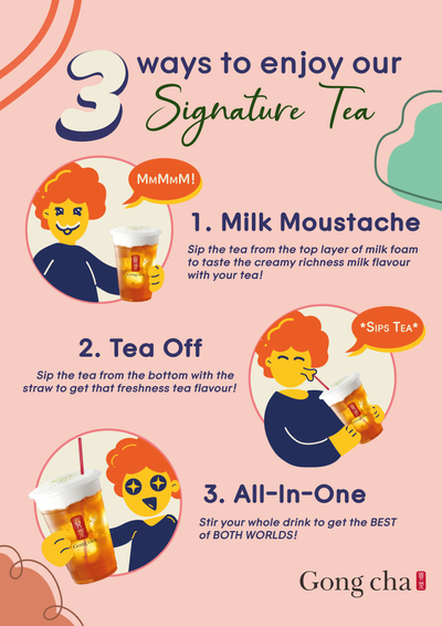 Gong Cha - Signature Tea Poster