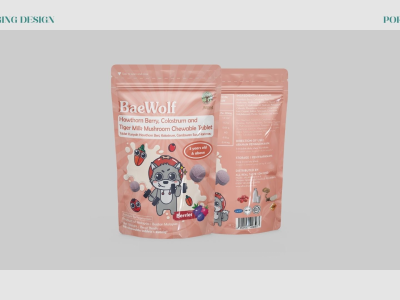 Packaging Design - Baewolf Chewable Tablet