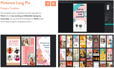 PINTEREST LONG PIN TEMPLATES