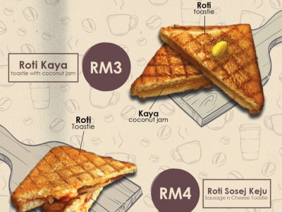 Roti Bakar Mister Kopi