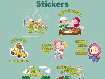 Raya Whatsapp Stickers