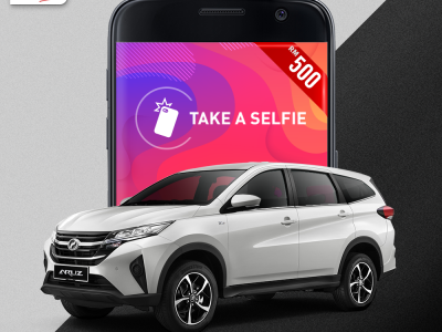 Perodua's Selfie Contest (Facebook Carousel Post)