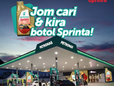 Jom cari & kira botol Sprinta!