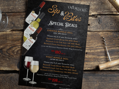 Special Menu Design