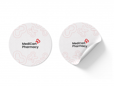 MEDICART PHARMACY BRANDING (sticker)