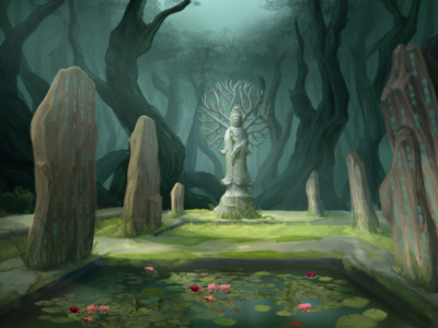 Scenery Concept - Memorial Garden