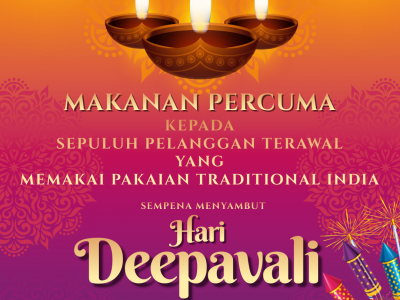 Makanan Percuma Hari Deepavali