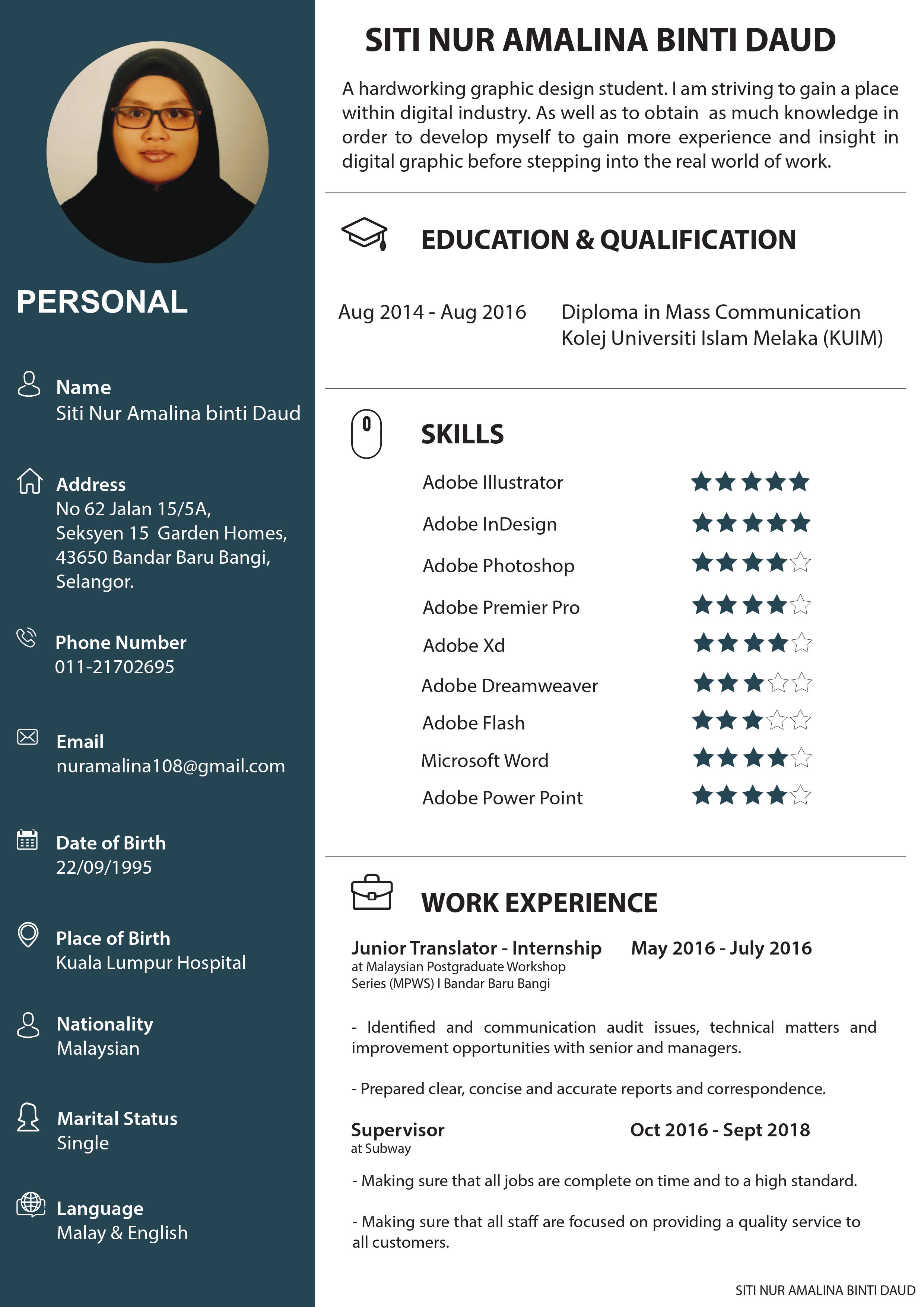 APPLICATION FOR INTERNSHIP PLACEMENT  