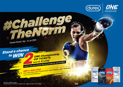 Singapore Durex One Championship Contest KV