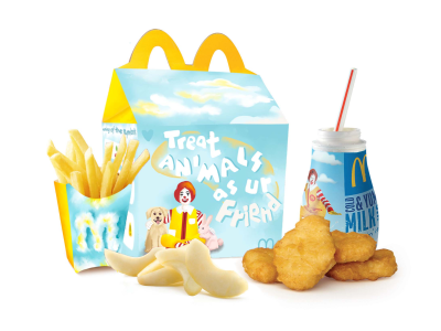 Animal Buddy McDonald's Happy Meal Packaging Design