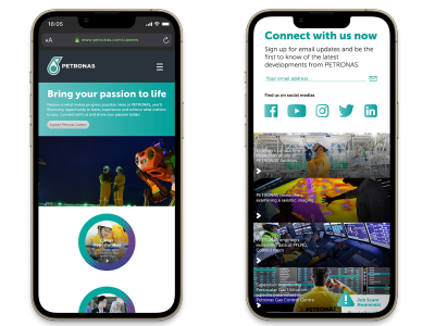 Redesign Petronas Website 2022