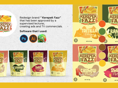 Revamped Brand: Kerepek Fazz