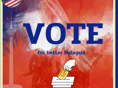 #ge15 vote for better Malaysia