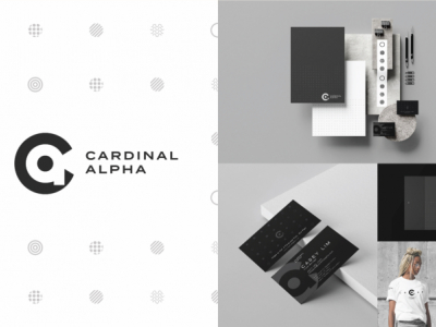 Cardinal alpha logo + branding