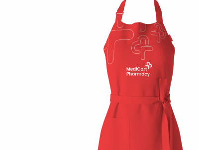 MEDICART PHARMACY BRANDING (apron)