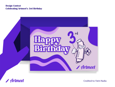 Happy 3rd Birthday Artmeet!