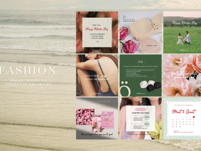 (Fashion) Social Media Planning & Design