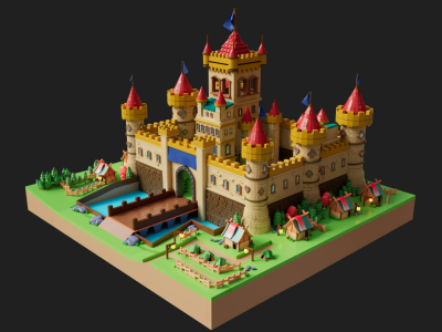 3D Castle