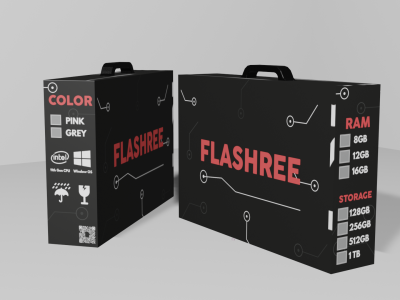 3D Box Packaging Design