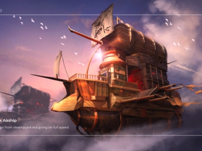 Steampunk Airship