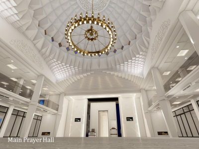 Masjid Ikhwanul Islam - Main Prayer Hall