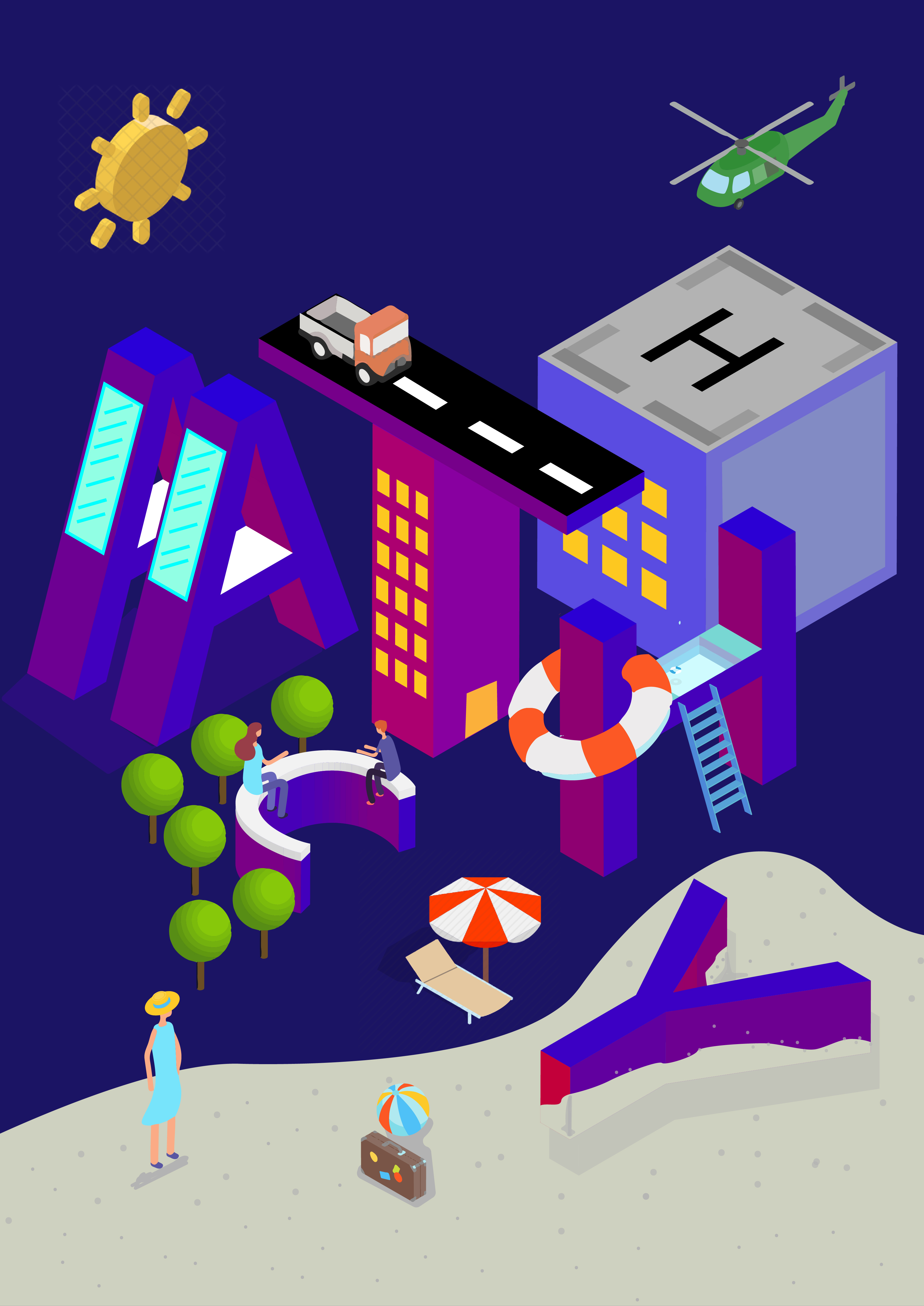 Isometric Poster 