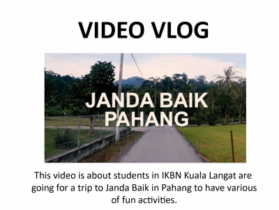 VLOG Janda Baik